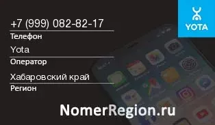 Кто звонил с 9990828217 - регион и оператор